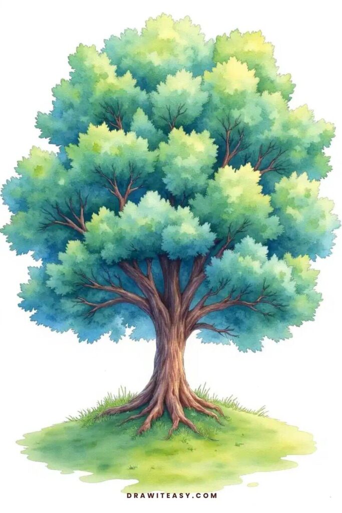 tree drawing ideas 13