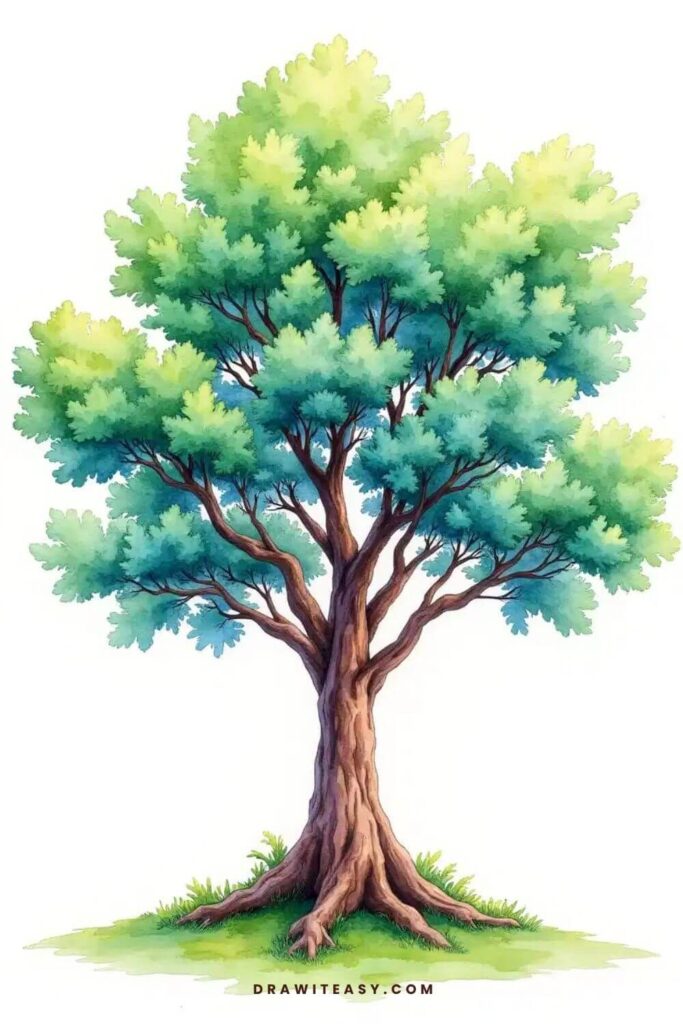 tree drawing ideas 15