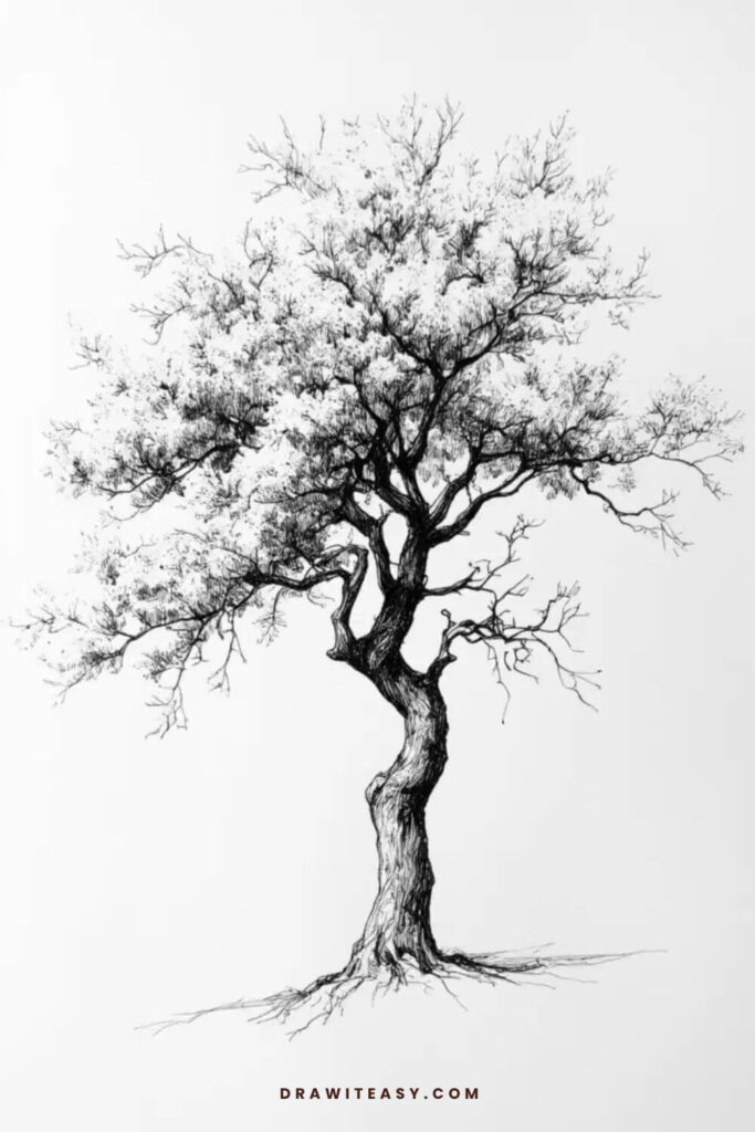 tree drawing ideas 2