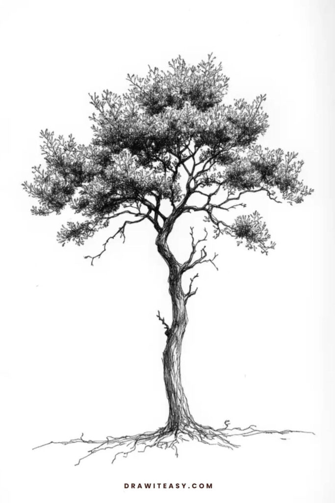 tree drawing ideas 5