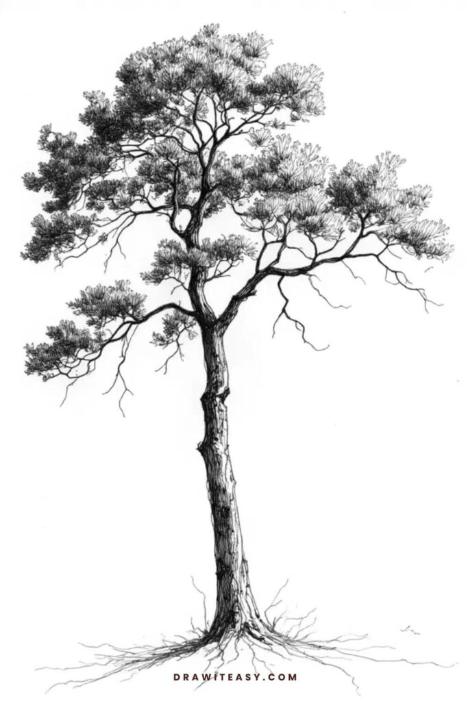 tree drawing ideas 6