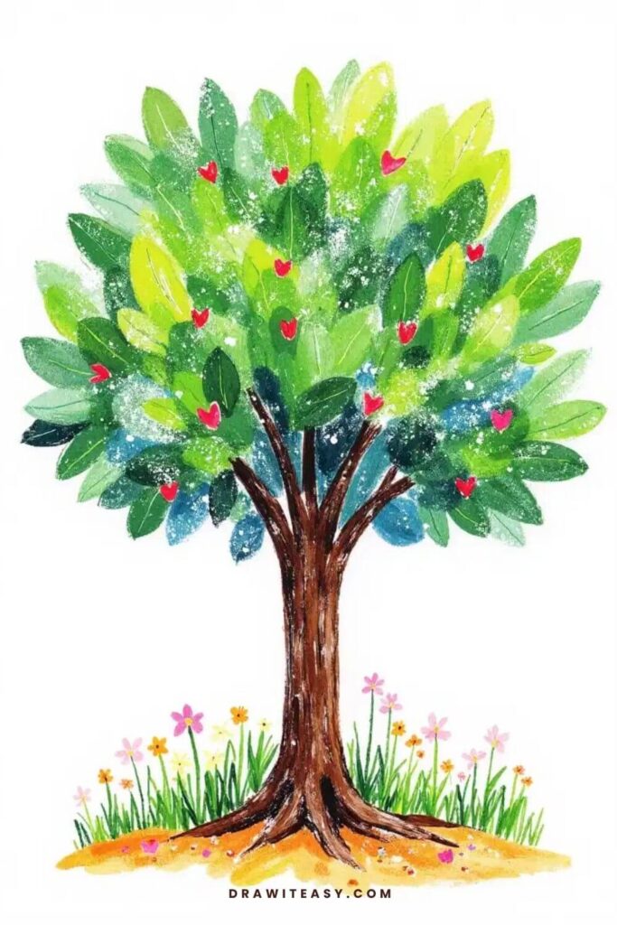 tree drawing ideas 8
