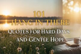 101 Hang in There Quotes for Hard Days and Gentle Hope