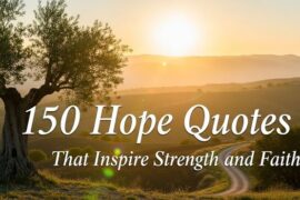 150 Hope Quotes That Inspire Strength and Faith