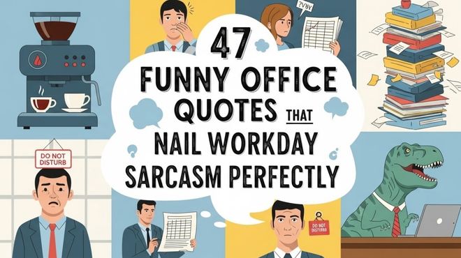 47 Funny Office Quotes That Nail Workday Sarcasm Perfectly
