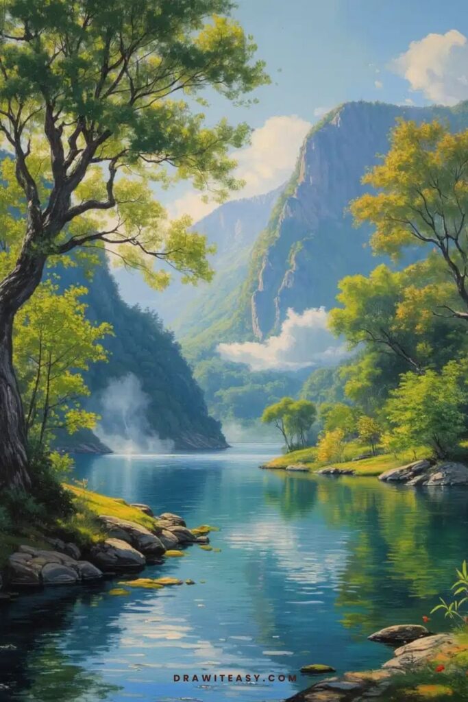 Majestic Mountain Lake