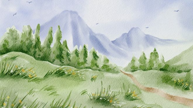 Scenery Drawing Ideas