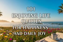 101 Enjoying Life Quotes for Happiness and Daily Joy