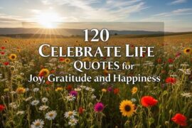 120 Celebrate Life Quotes for Joy, Gratitude, and Happiness