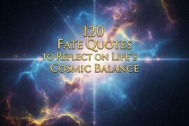 120 Fate Quotes to Reflect on Life’s Cosmic Balance