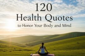 120 Health Quotes to Honor Your Body and Mind