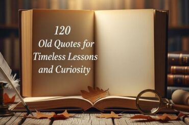 120 Old Quotes for Timeless Lessons and Curiosity