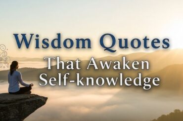 120 Wisdom Quotes That Awaken Self-knowledge