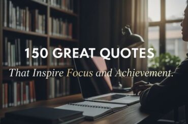 150 Great Quotes That Inspire Focus and Achievement