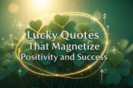 Lucky Quotes That Magnetize Positivity and Success
