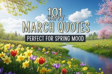 101 Happy March Quotes Perfect for Spring Mood
