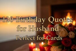 120 Birthday Quotes for Husband Perfect for Cards