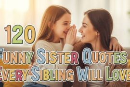 120 Funny Sister Quotes Every Sibling Will Love