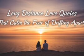 Long Distance Love Quotes That Calm the Fear of Drifting Apart