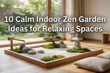 10 Calm Indoor Zen Garden Ideas for Relaxing Spaces