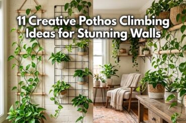 11 Creative Pothos Climbing Ideas for Stunning Walls