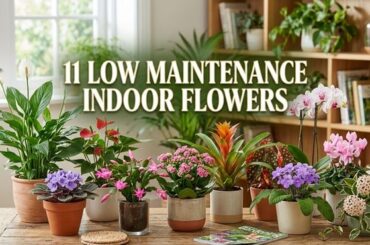 11 Low Maintenance Indoor Flowers