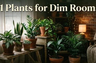 11 Plants for Dim Rooms
