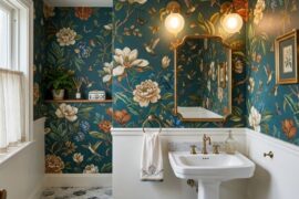 11 Powder Room Wallpaper Ideas