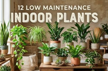 12 Low Maintenance Indoor Plants