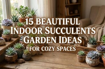 15 Beautiful Indoor Succulents Garden Ideas for Cozy Spaces