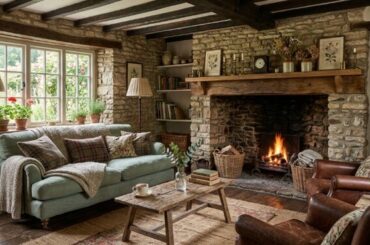 15 Rustic Cottage Living Room Decor Ideas
