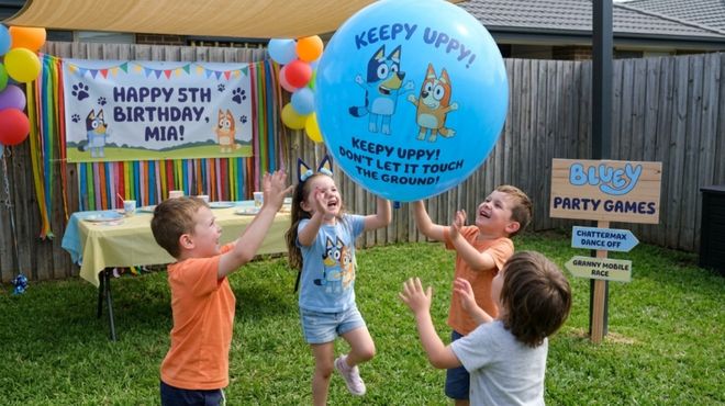 8 Bluey Party Games
