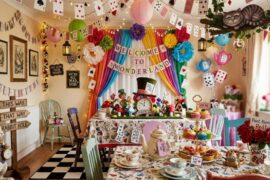 9 DIY Alice in Wonderland Decorations