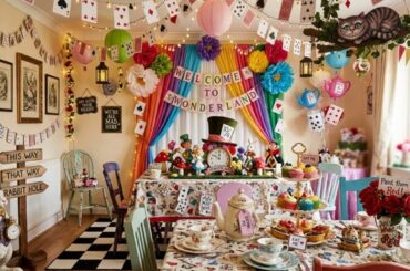 9 DIY Alice in Wonderland Decorations