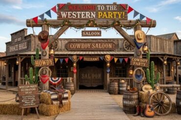 9 Western Party Decorations Ideas
