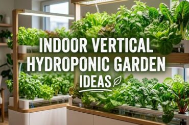 Indoor Vertical Hydroponic Garden Ideas