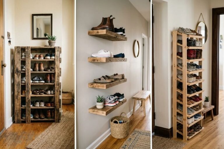 13 DIY Shoe Storage Ideas for Small Spaces
