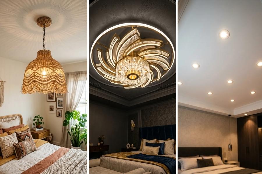 13 Stunning Ceiling Lights Ideas for Bedroom