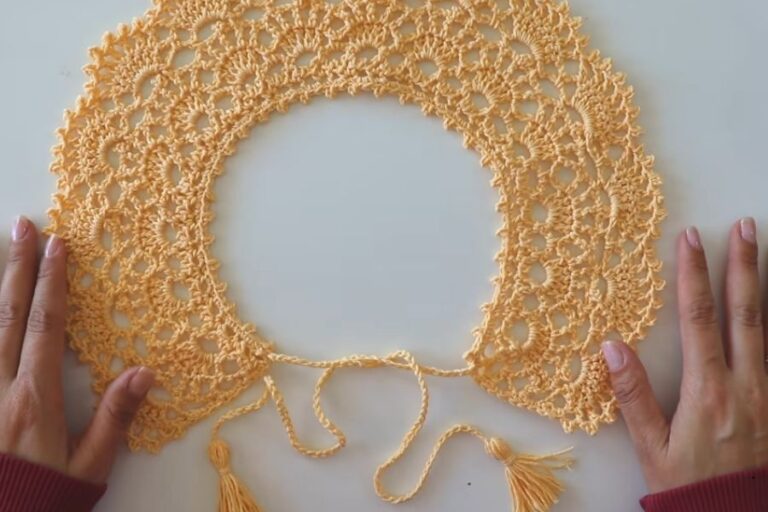 Crochet Collar Pattern to Elevate Any Outfit