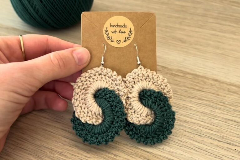 Beautiful Crochet Earrings Pattern for Handmade Style