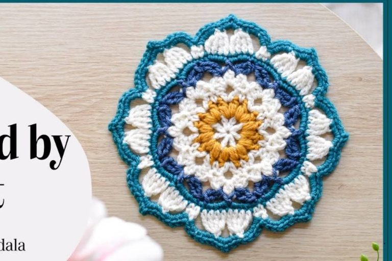 Beautiful Crochet Mandala Pattern for Handmade Decor