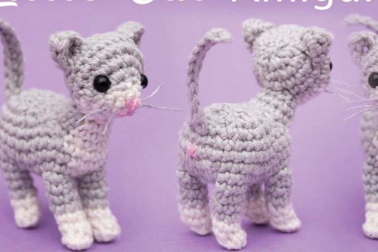 Easy Crochet Cat Pattern for a Cute Handmade Project