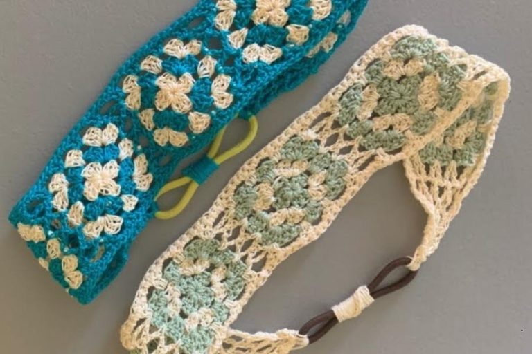 Easy Crochet Flower Lace Headband Pattern for a Pretty Look