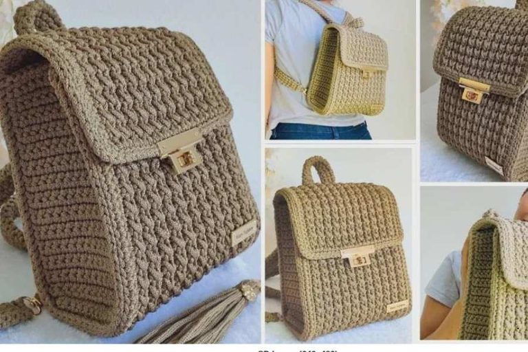 Stylish Crochet Backpack Pattern for Everyday Use