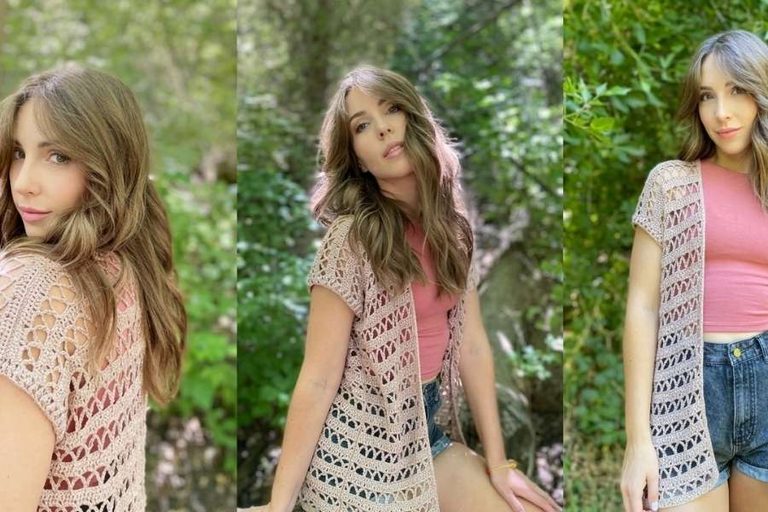 A Breezy Crochet Cardigan for Summer