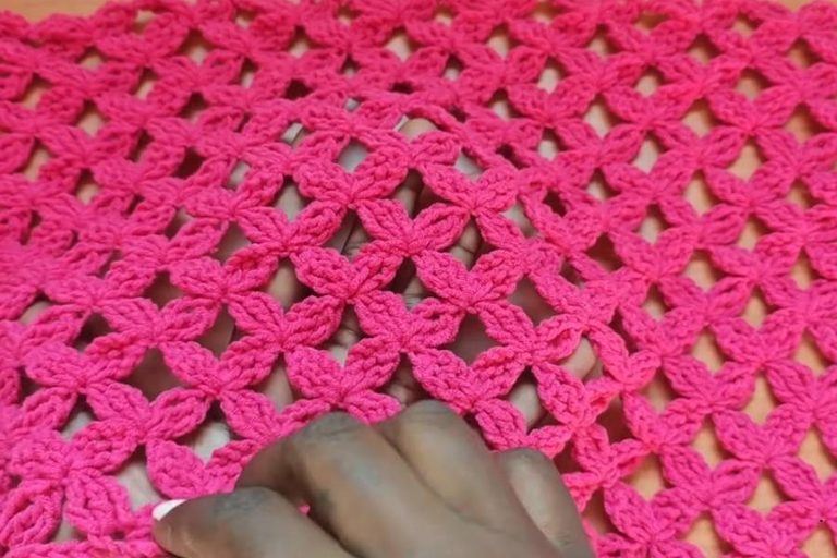 Bring Your Projects to Life with This Free Flower Stitch Crochet Pattern