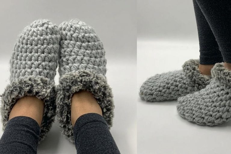 Cozy Crochet Slippers for Beginners to Make