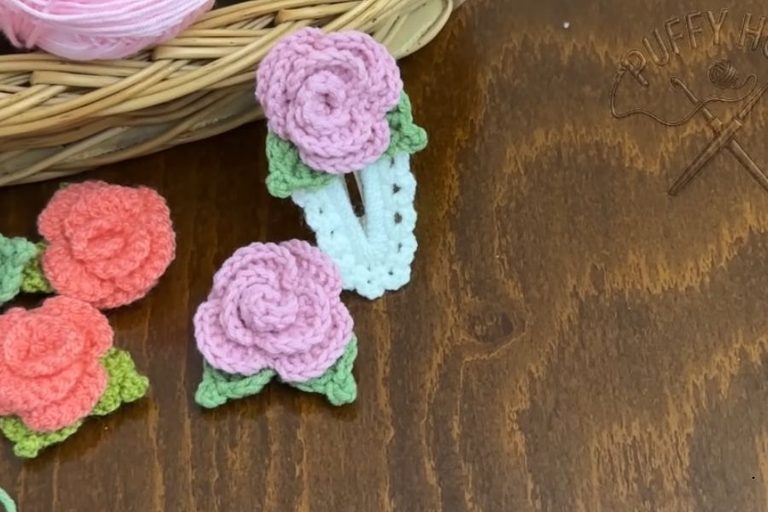 Cute Mini Crochet Flowers for Your Next Handmade Project