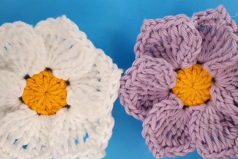 Olivia Flower Crochet Pattern for a Pretty Handmade Bloom