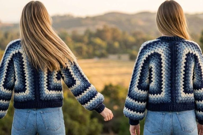 The Crochet Hexagon Cardigan Everyone Loves